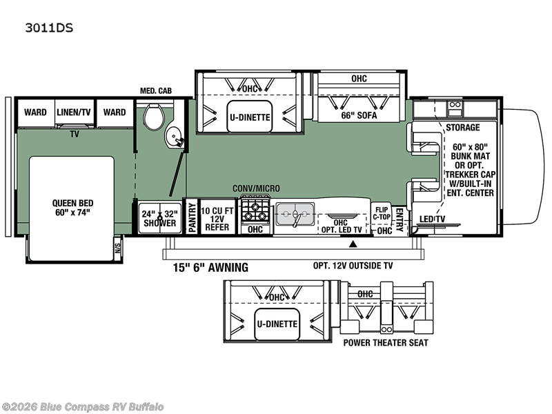 Used 2022 Forest River Forester Classic 3011DS Ford available in West Seneca, New York