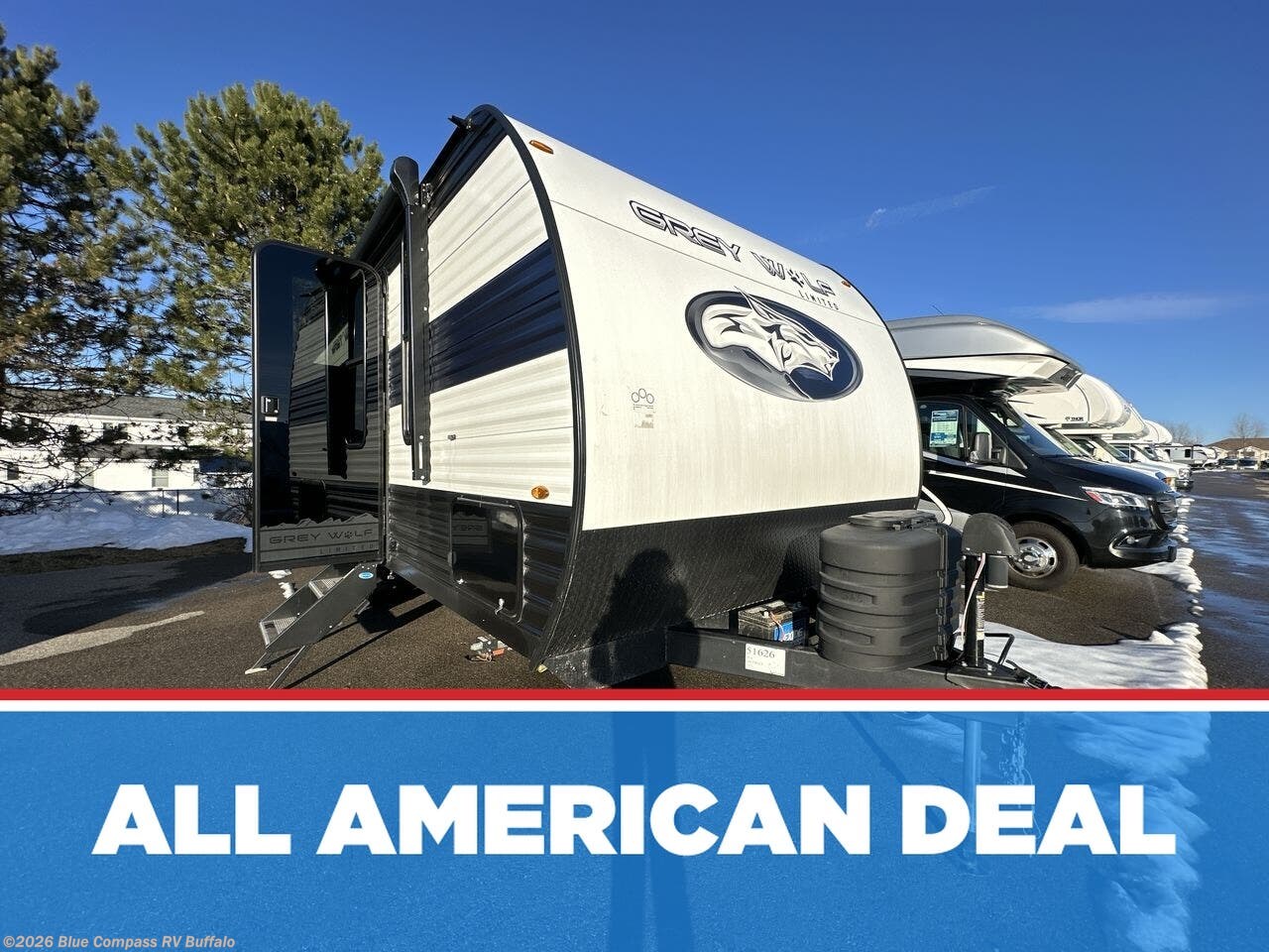 Used 2024 Forest River Cherokee Grey Wolf 22CE available in West Seneca, New York