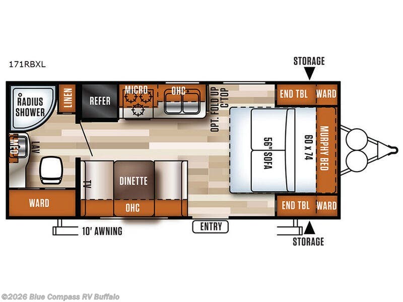 Used 2017 Forest River Salem Cruise Lite 171RBXL available in West Seneca, New York