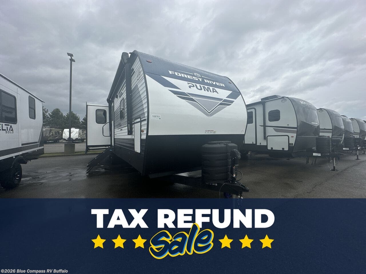 New 2026 Forest River Puma 31RLQS available in West Seneca, New York