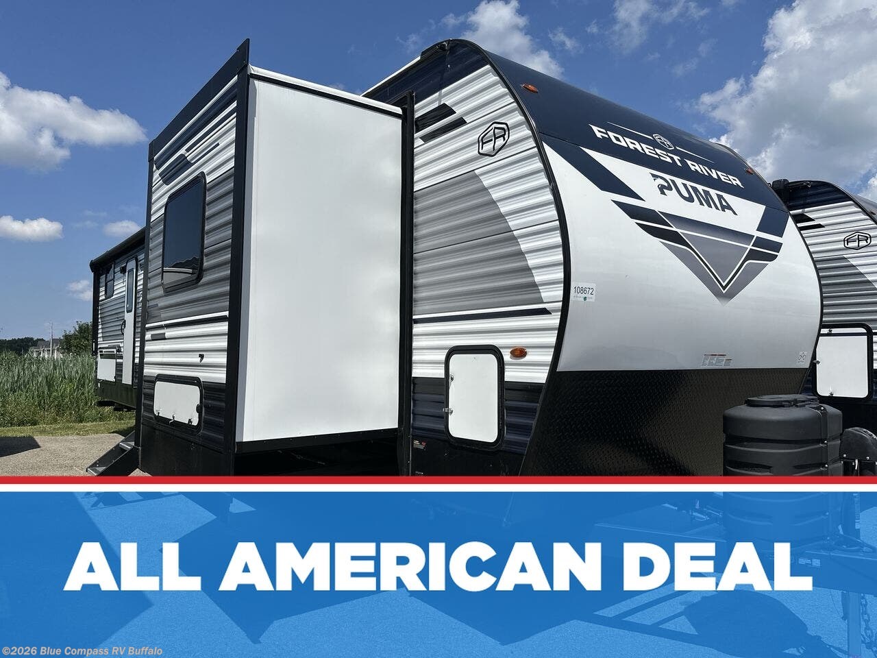 New 2026 Forest River Puma 32BHQS available in West Seneca, New York