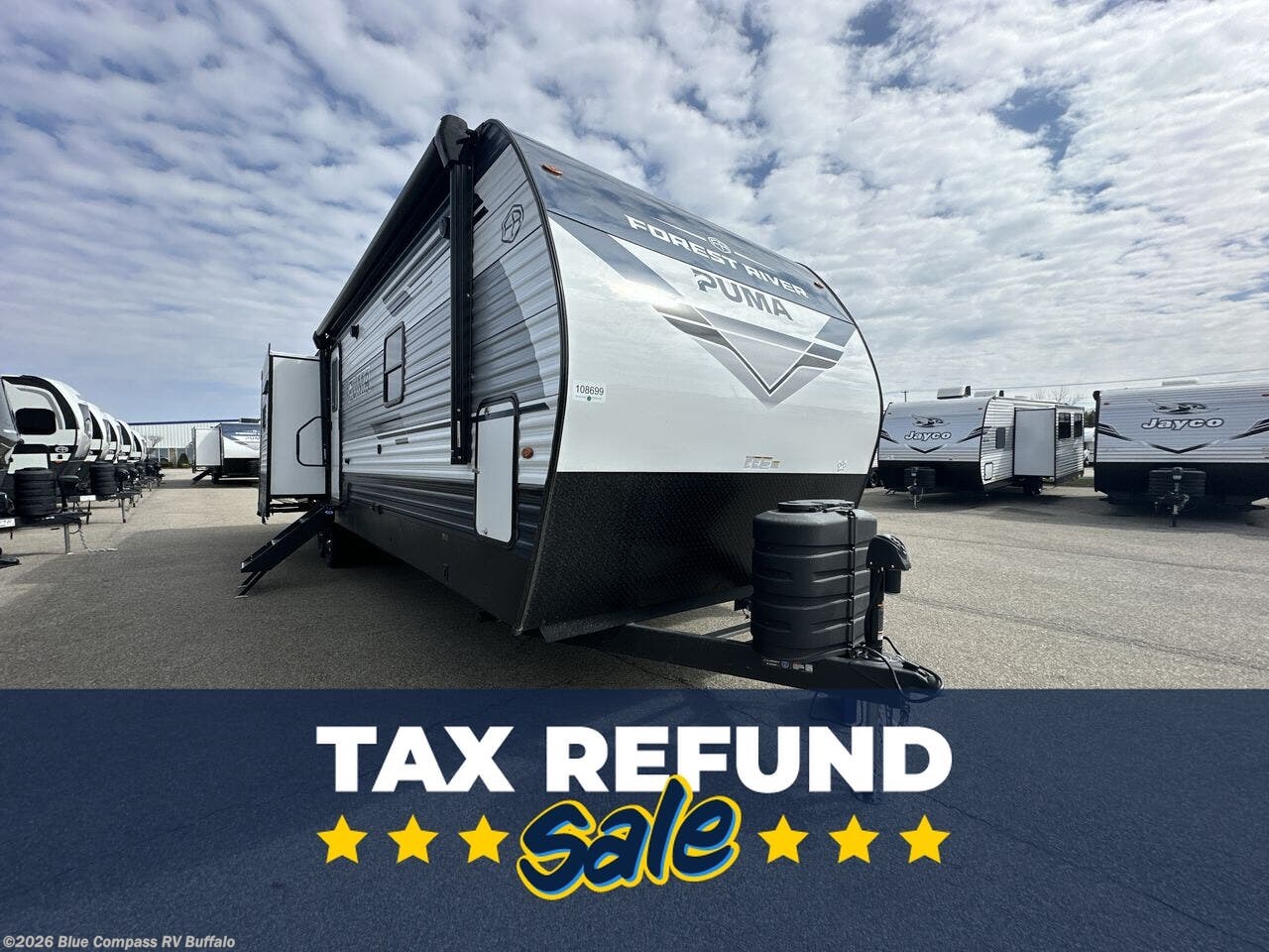 New 2026 Forest River Puma 32BHFS available in West Seneca, New York