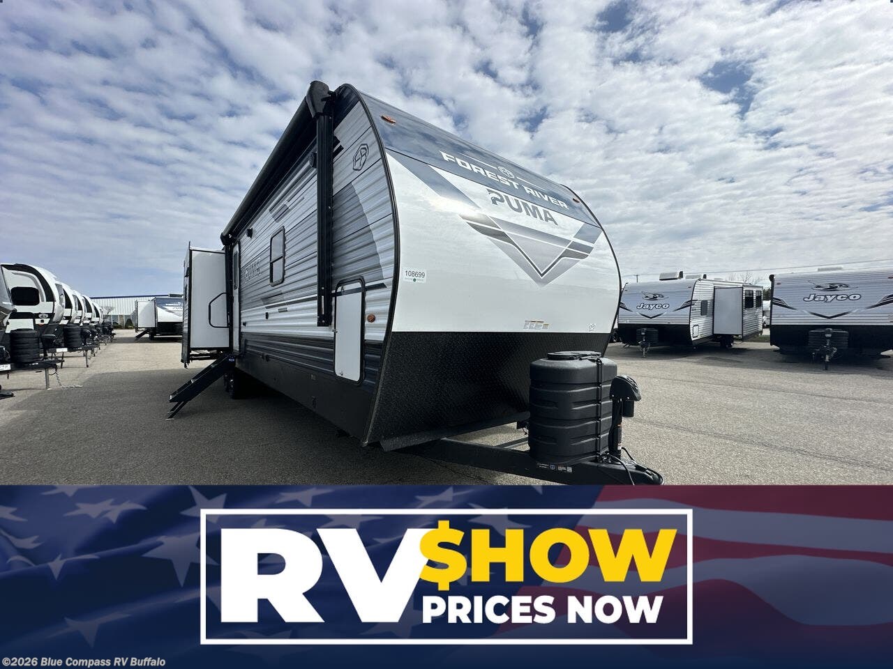 New 2026 Forest River Puma 32BHFS available in West Seneca, New York