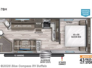 Used 2020 Grand Design Transcend Xplor 247BH available in West Seneca, New York