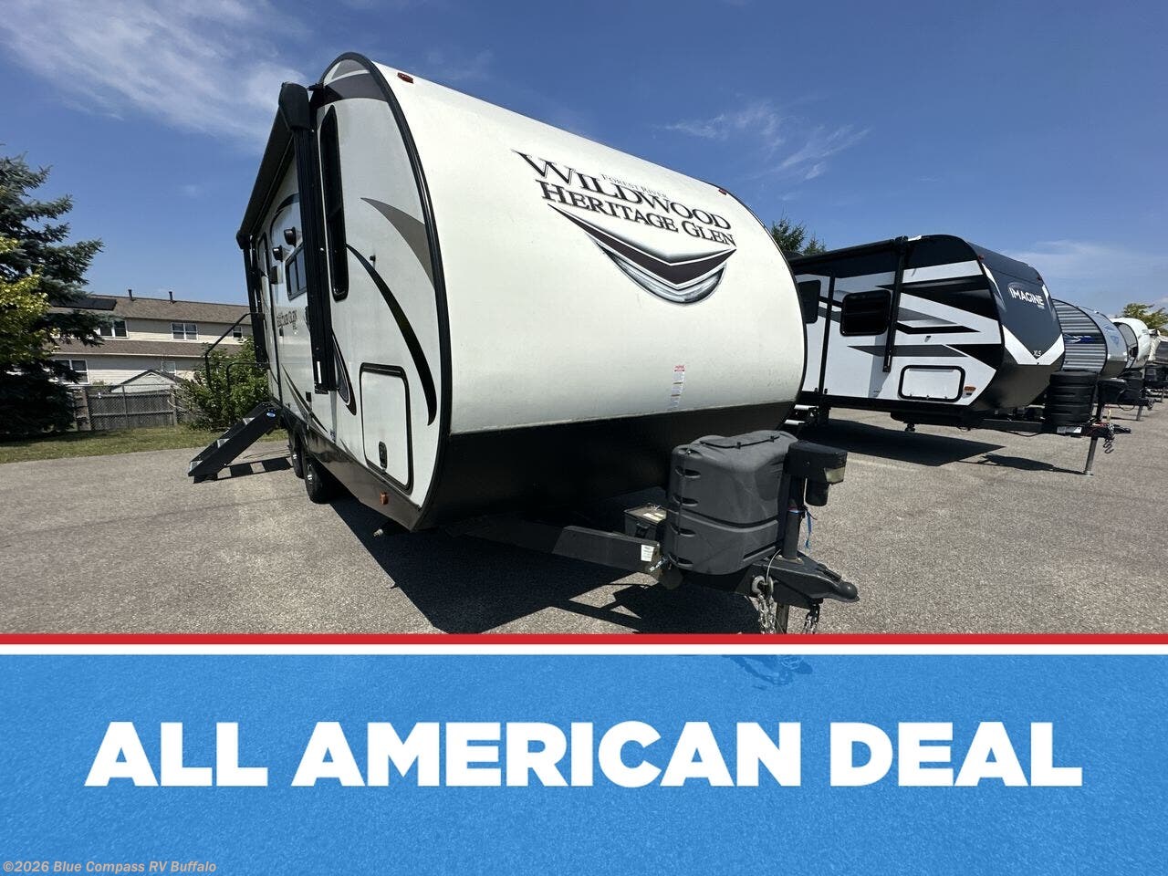 Used 2021 Forest River Wildwood Heritage Glen Hyper-Lyte Heritage Glen 19rbhl available in West Seneca, New York