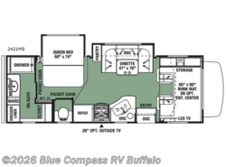 Used 2019 Forest River Forester 2421MS Ford available in West Seneca, New York