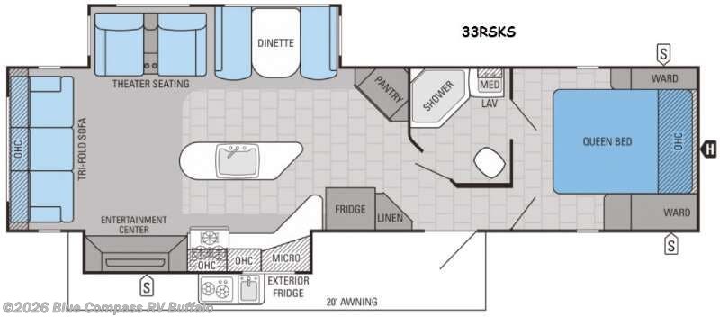 Used 2016 Jayco White Hawk 33RSKS available in West Seneca, New York