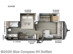 Used 2026 Forest River Flagstaff Classic 826MBR available in West Seneca, New York