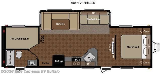 Used 2013 Keystone Springdale 282BHSSR available in West Seneca, New York