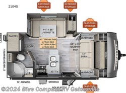 Used 2024 Forest River Rockwood Mini Lite 2104S available in Alachua, Florida