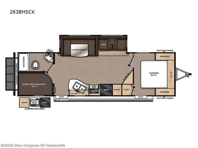 Used 2022 Coachmen Catalina Legacy 263BHSCK available in Alachua, Florida