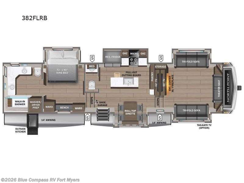New 2025 Jayco North Point 382FLRB available in Fort Myers, Florida