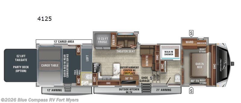 Used 2021 Jayco Seismic 4125 available in Fort Myers, Florida