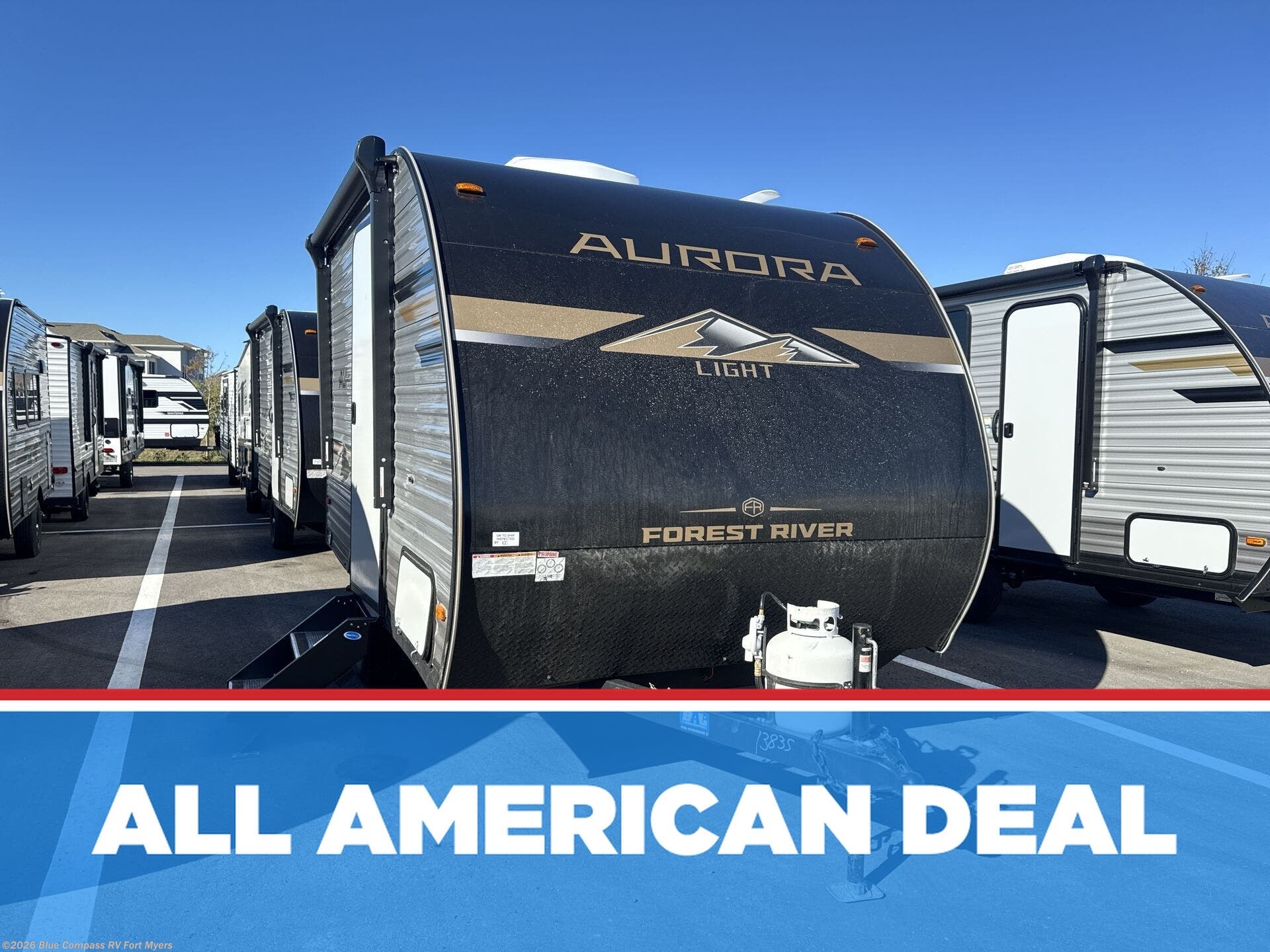 New 2026 Forest River Aurora Light 13RKX available in Fort Myers, Florida