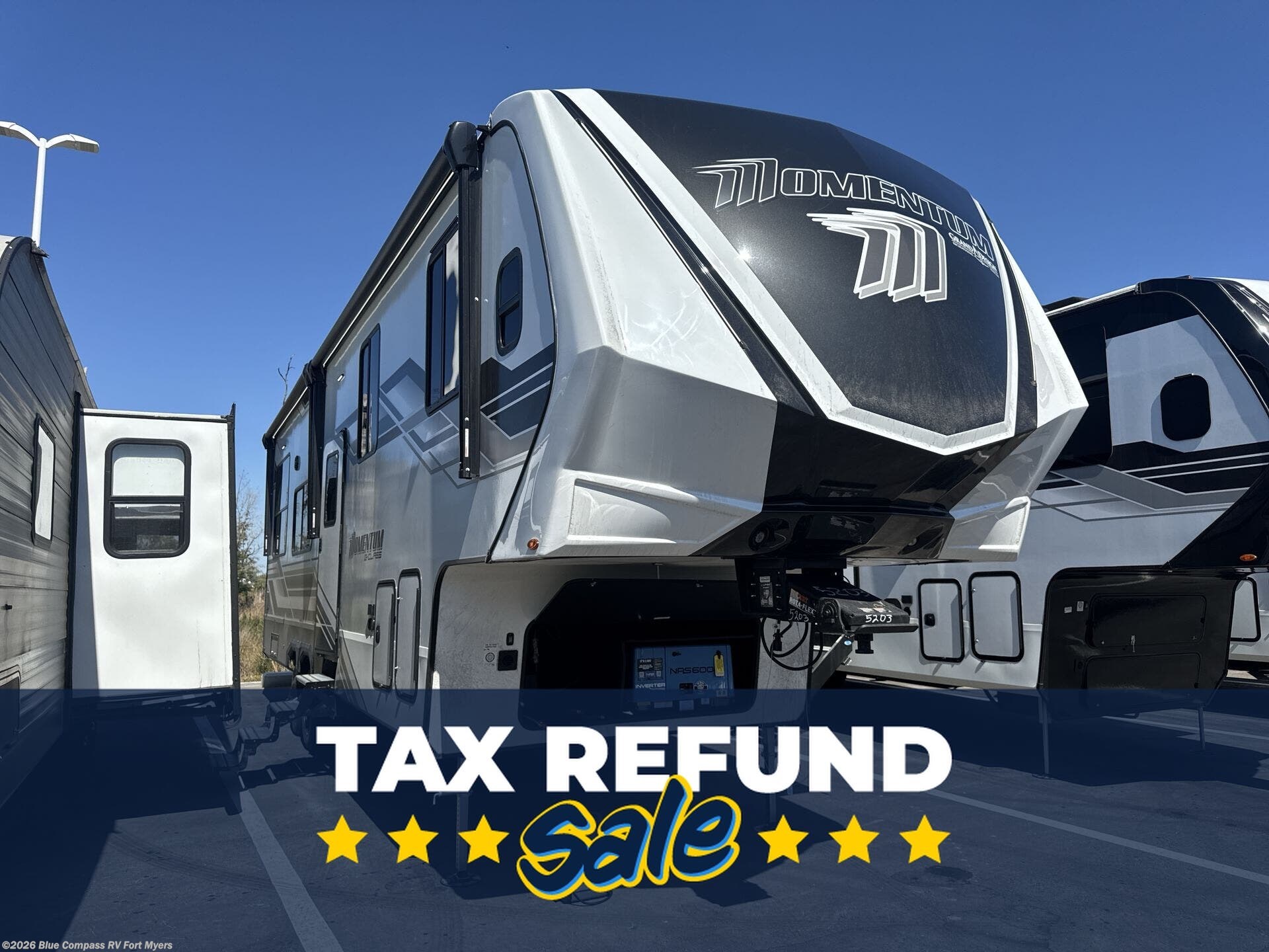 New 2026 Grand Design Momentum G-Class 325G available in Fort Myers, Florida