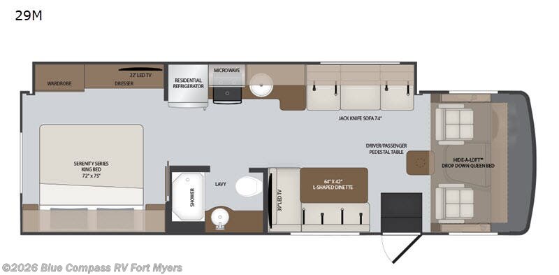 Used 2019 Holiday Rambler Admiral 29M available in Fort Myers, Florida