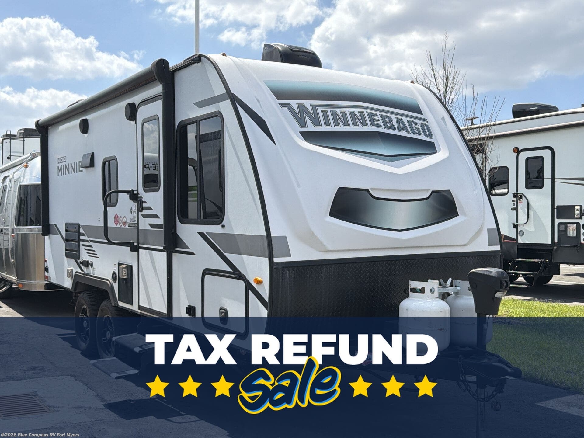 Used 2021 Winnebago Micro Minnie 2100BH available in Fort Myers, Florida