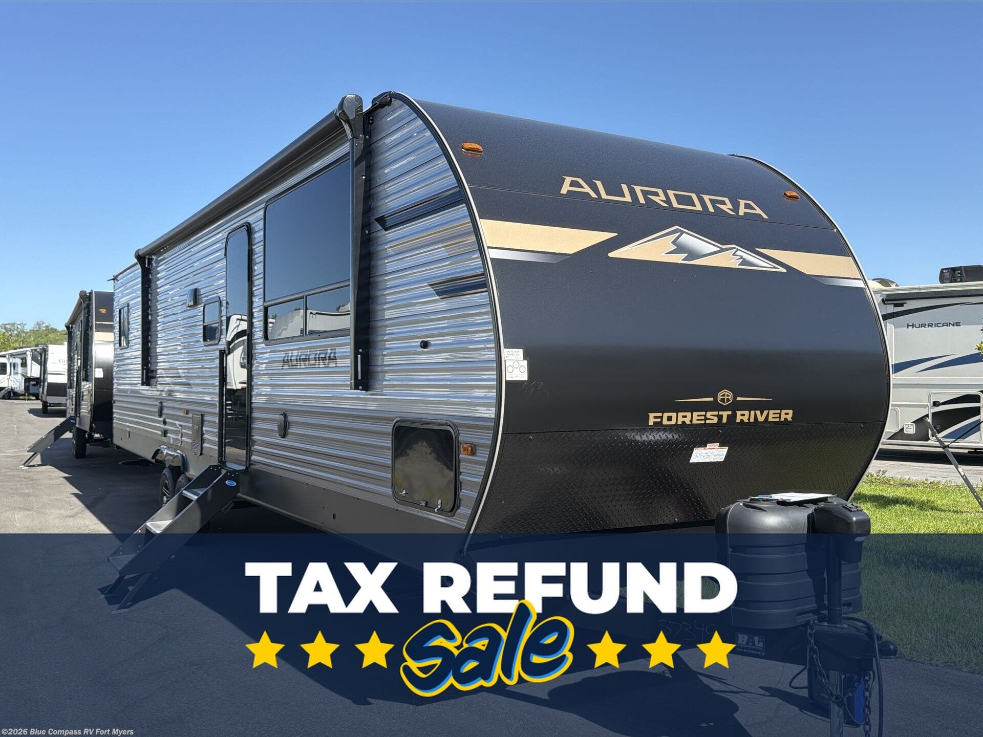 New 2026 Forest River Aurora 34BHTS (2 Queen Beds) available in Fort Myers, Florida