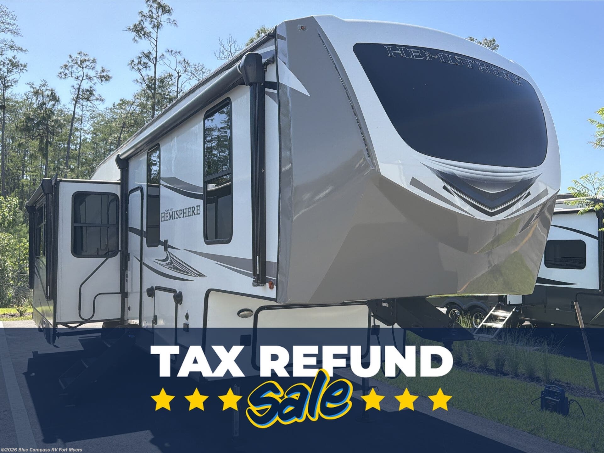 Used 2021 Forest River Salem Hemisphere 290RL available in Fort Myers, Florida