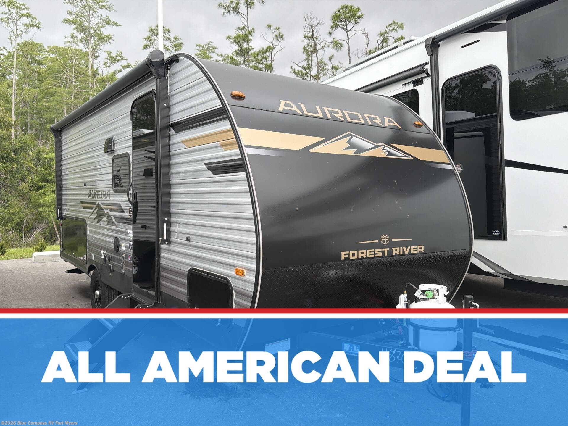 New 2026 Forest River Aurora Light 18BHSX available in Fort Myers, Florida
