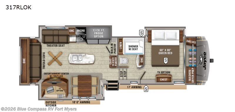 Used 2020 Jayco Eagle 317RLOK available in Fort Myers, Florida