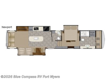 Used 2017 Heartland Landmark 365 Newport available in Fort Myers, Florida