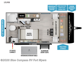 Used 2025 Grand Design Transcend One 151RB available in Fort Myers, Florida
