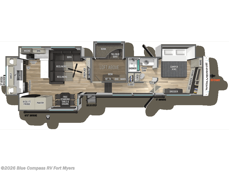 New 2027 Forest River  Wolverine 36BC available in Fort Myers, Florida