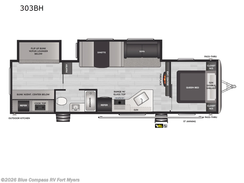 Used 2022 Keystone Springdale 303BH available in Fort Myers, Florida
