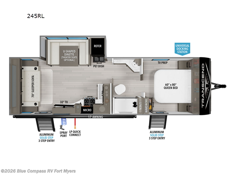 Used 2024 Grand Design Transcend Xplor 245RL available in Fort Myers, Florida