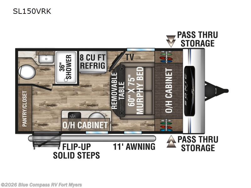 Used 2023 Venture RV Sonic Lite SL150VRK available in Fort Myers, Florida