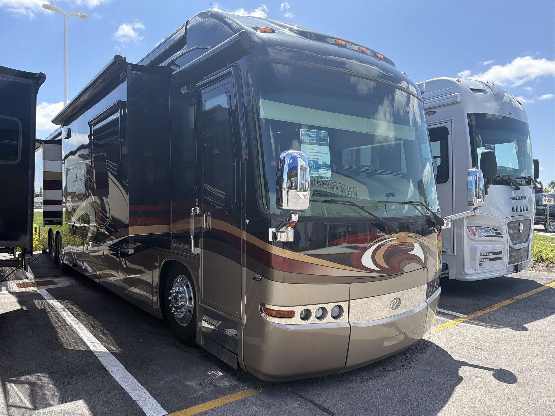 Used 2013 Entegra Coach Cornerstone 45J available in Fort Myers, Florida