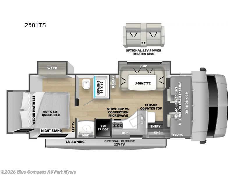 New 2027 Forest River Forester 2501TS Ford available in Fort Myers, Florida