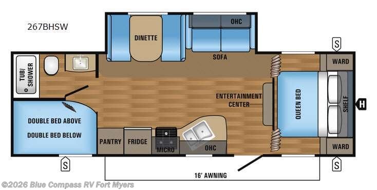 Used 2017 Jayco Jay Flight SLX 267BHSW available in Fort Myers, Florida