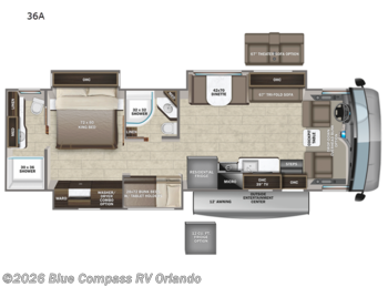 Used 2023 Entegra Coach Vision XL 36A available in Casselberry, Florida