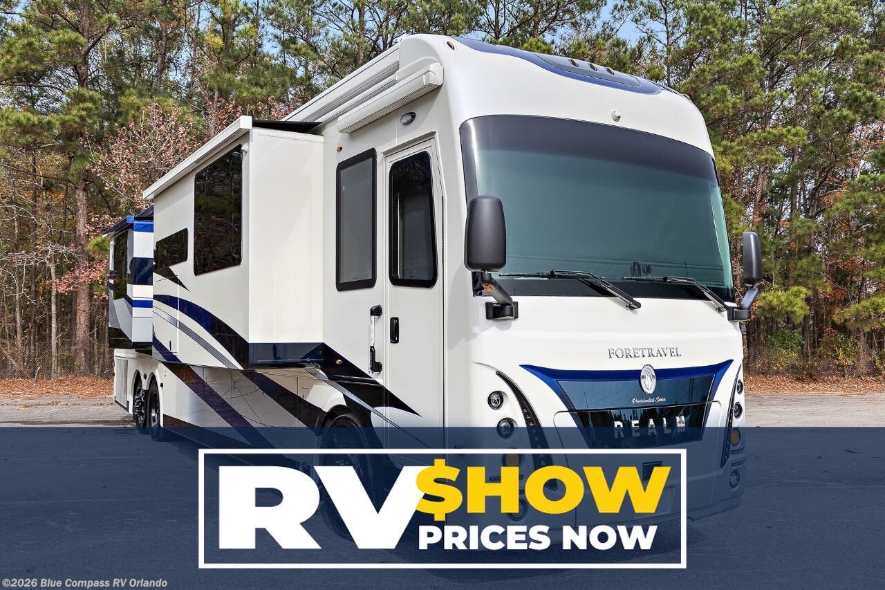 New 2026 Foretravel Realm FS605 LVB with Spa available in Casselberry, Florida