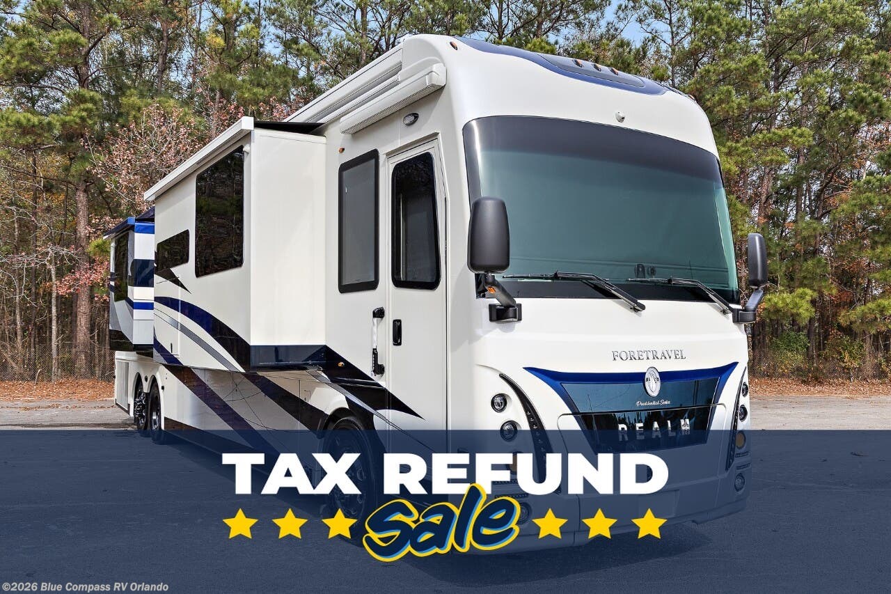 New 2026 Foretravel Realm FS605 LVB with Spa available in Casselberry, Florida