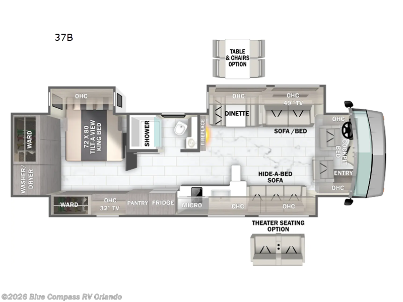 New 2026 Forest River Berkshire XL 37B available in Casselberry, Florida