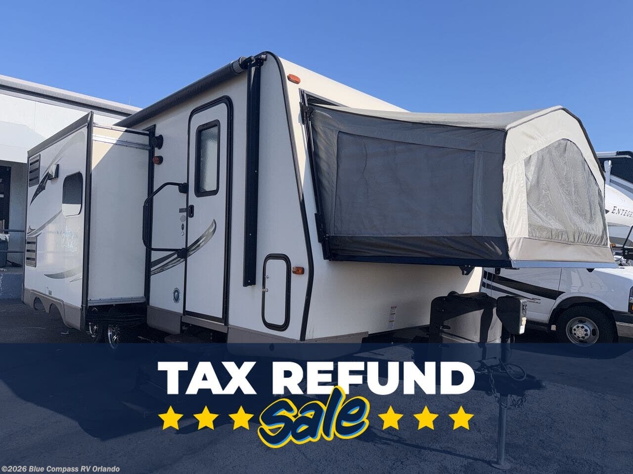 Used 2017 Forest River Flagstaff Shamrock 23IKSS available in Casselberry, Florida