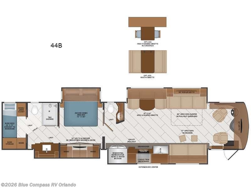 Used 2021 Fleetwood Discovery LXE 44B available in Casselberry, Florida