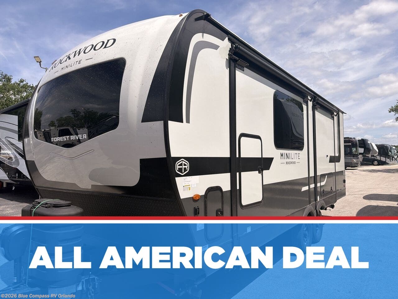New 2026 Forest River Rockwood Mini Lite 2523MBR available in Casselberry, Florida