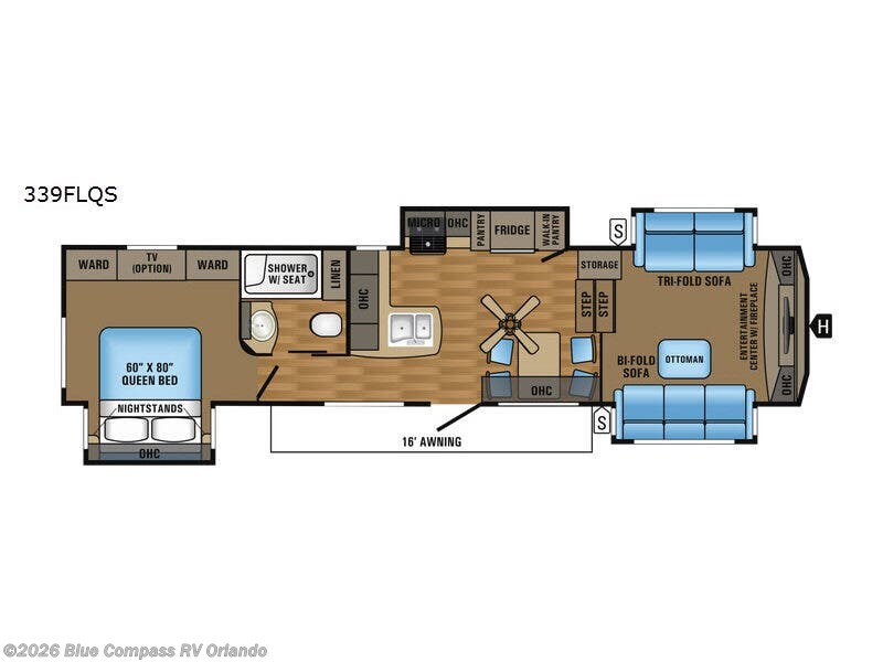 Used 2017 Jayco Eagle 339FLQS available in Casselberry, Florida