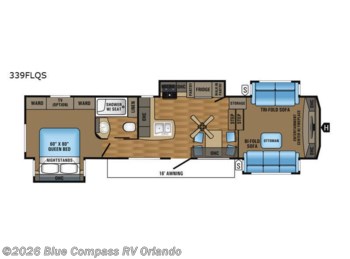 Used 2017 Jayco Eagle 339FLQS available in Casselberry, Florida