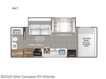 Used 2025 Thor Motor Coach Chateau Sprinter 24LT available in Casselberry, Florida