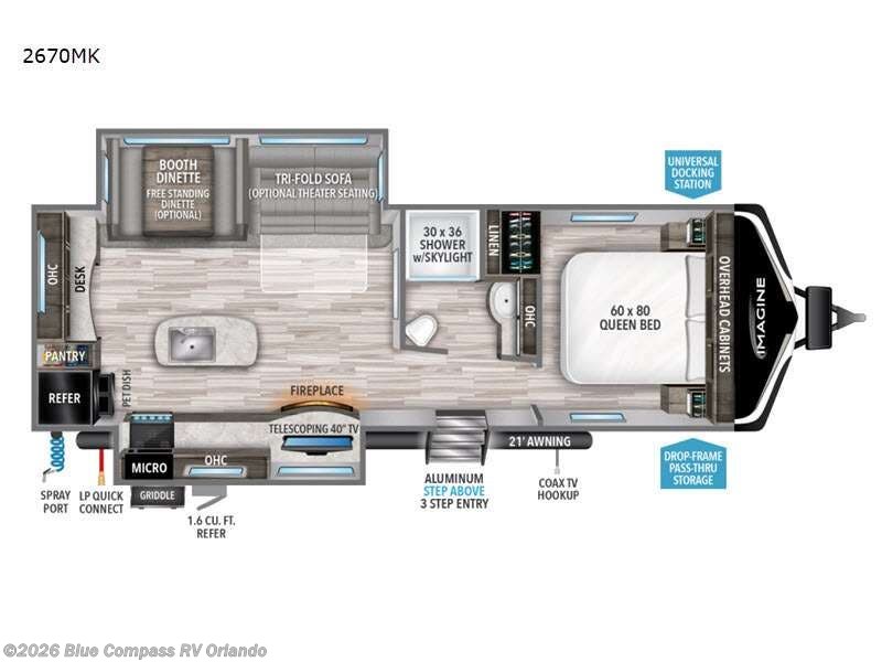 Used 2022 Grand Design Imagine 2670MK available in Casselberry, Florida