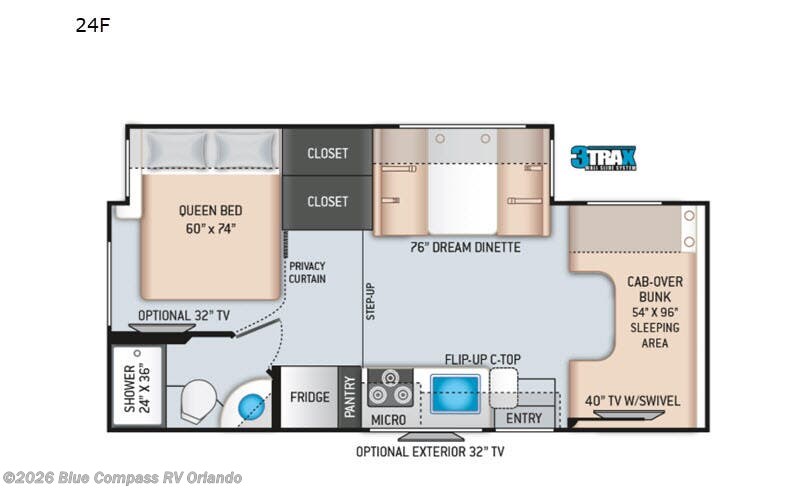Used 2020 Thor Motor Coach Chateau 24F available in Casselberry, Florida