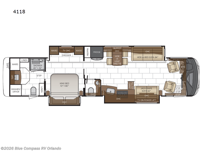 Used 2023 Newmar Mountain Aire 4118 available in Casselberry, Florida