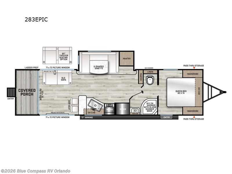 Used 2025 Coachmen Catalina Legacy Edition 283EPIC available in Casselberry, Florida