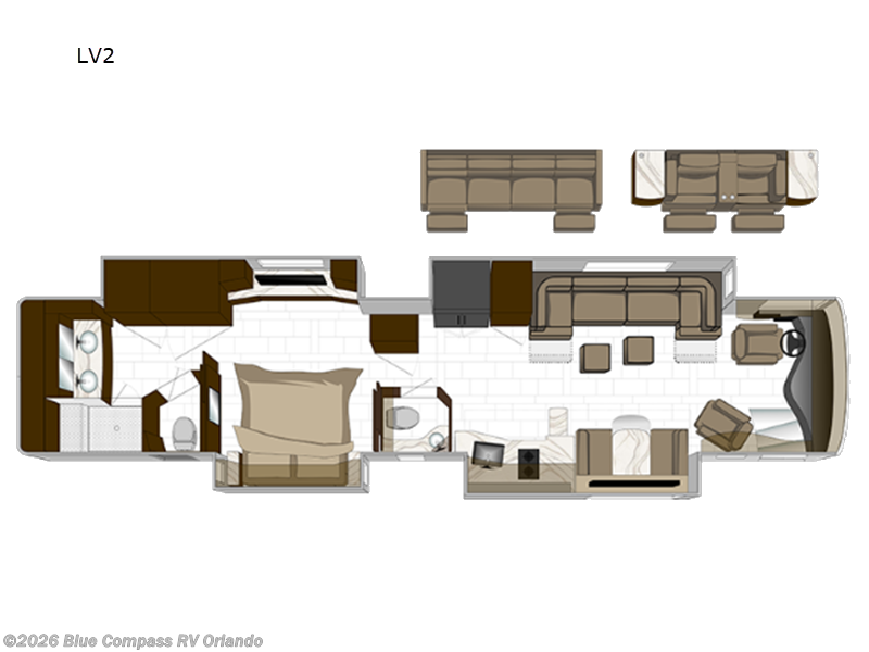 Used 2025 Foretravel Realm FS605 LV2 available in Casselberry, Florida