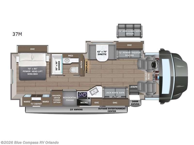Used 2026 Entegra Coach Accolade 37M available in Casselberry, Florida